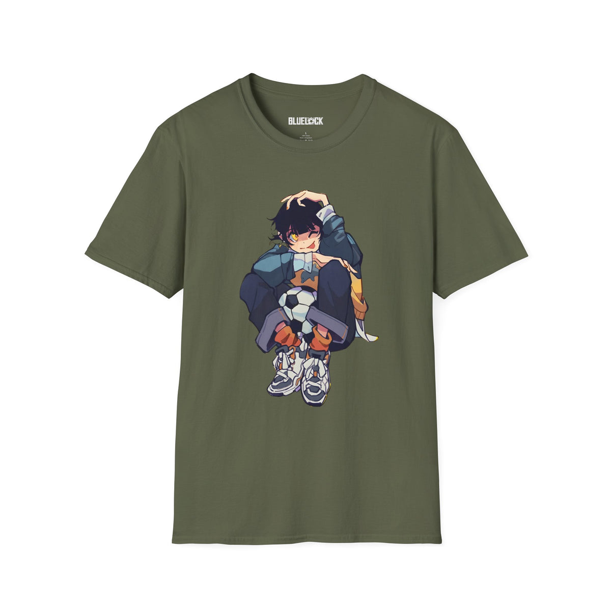 Meguru Bachira Graphic T, Bluelock